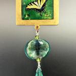 "swallowtail Butterfly"
dichroic glass
Turquoise
$149.00