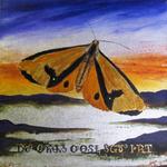 "Spirit Moth 1"  12" x 12"
Cherokee writing is excerpted from Cherokee Declaration of Human Rights