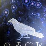 "Spirit Raven"  36" x 24"
Cherokee Letters
Swarovski Crystal